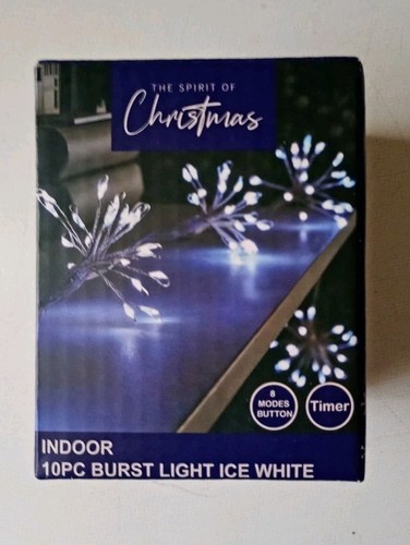 Starburst christmas lights ice - starburst,