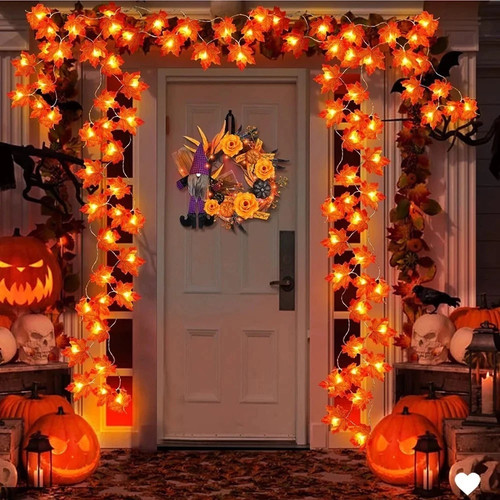 Halloween fairy lights home - halloween,