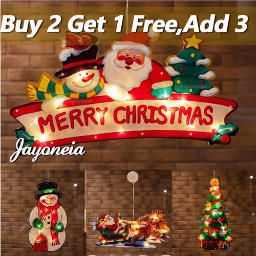 Christmas window decoration - christmas,