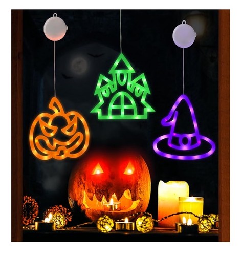 Hallowen window lights - window, lights(3pack)