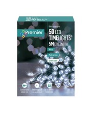 50 Cool White LED Christmas