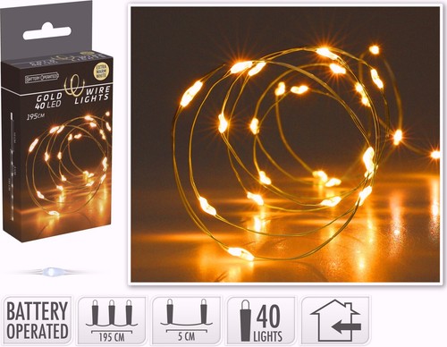 Led fairy lights 195cm - lights,,