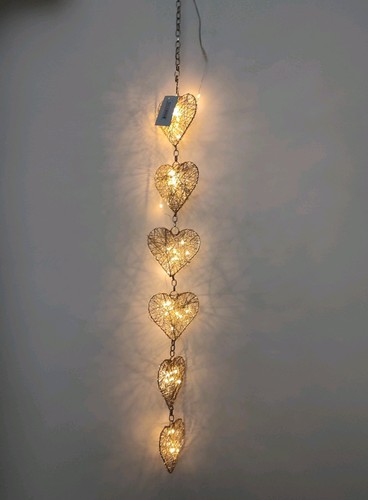 Silver wall hanging wired