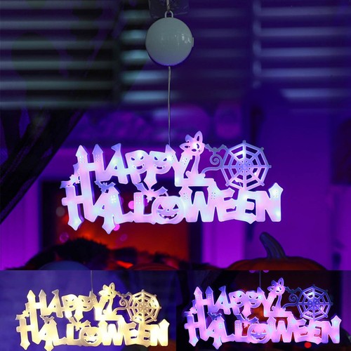 Halloween window hanging - window,