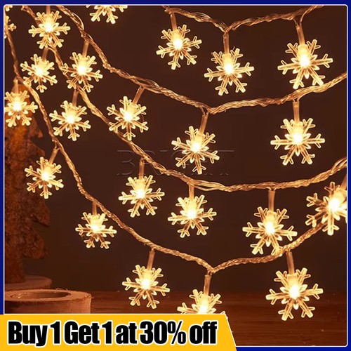 Christmas led snowflake string - led,