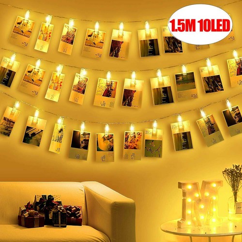 Led battery photo clip light - led,