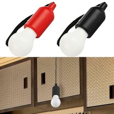 2x LED Hanging Lamp With Pull