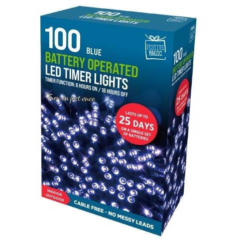 Festive magic led battery - festive,
