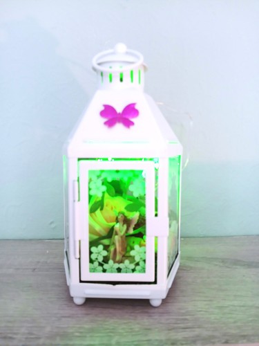 Handmade fairy garden lantern - fairy,
