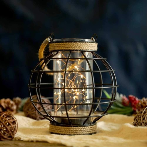 Battery hanging lamp with - hanging,