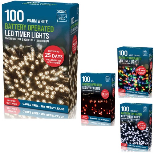 Festive magic led battery - festive,