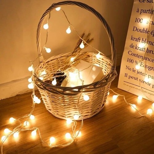 Led ball string lights - led, 10m