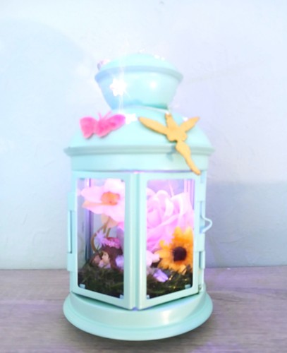 Handmade fairy garden lantern - handmade,