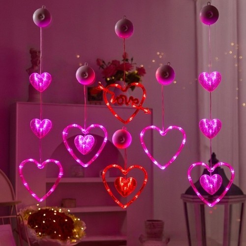 Heart lights hanging - lights,