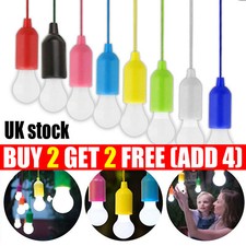 Portable LED Bulb Light On