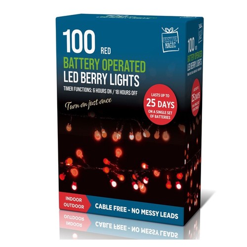 Festive magic led battery - led,