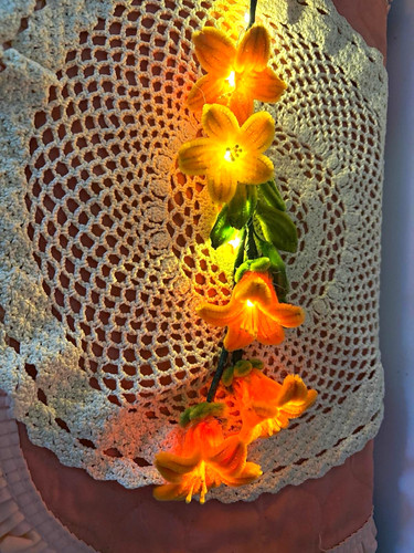 Handmade pipe cleaner hanging