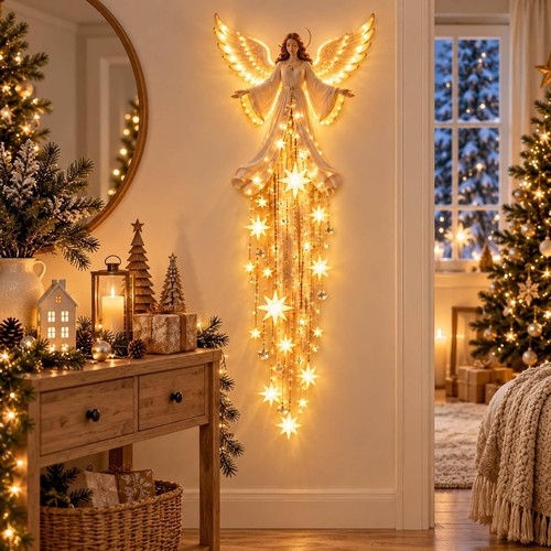 Christmas angel lights led - lights,
