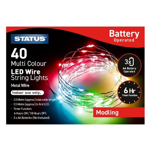Status battery operated led - status,