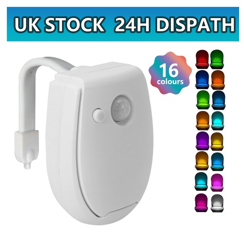 Led toilet bathroom night - toilet,