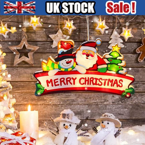 Led christmas window hanging - led,