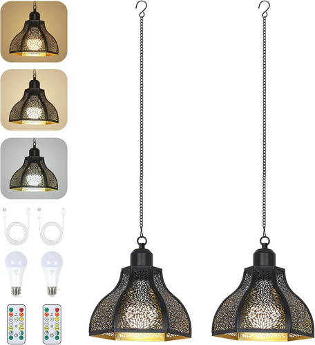 2pcs rechargeable hanging - rechargeable,