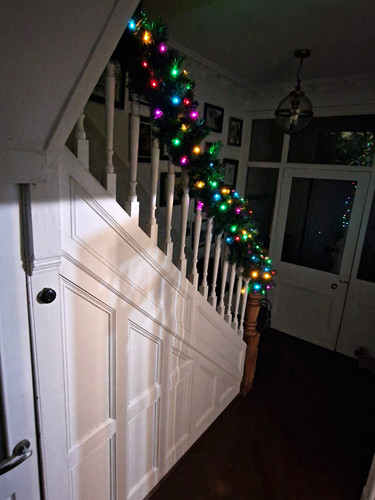 Indoor staircase banister - indoor, staircase/banister