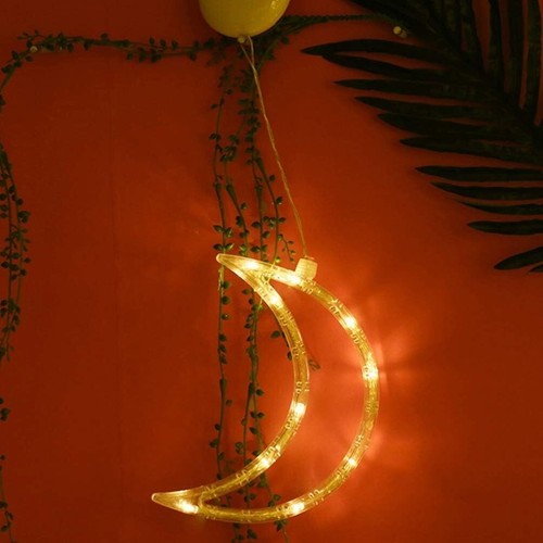 Moon light led heart - moon, light,