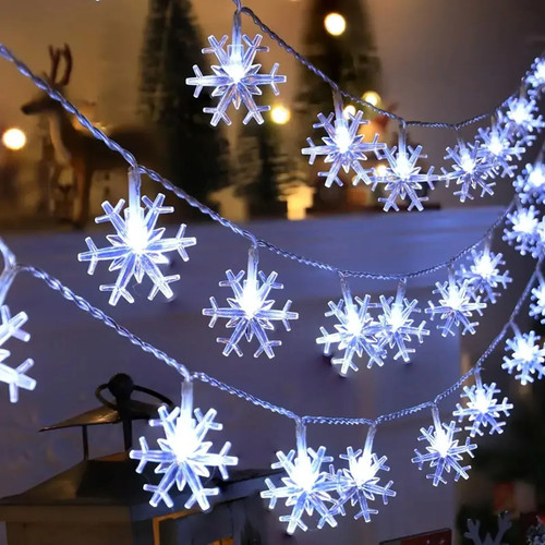 Led christmas snowflake - led,