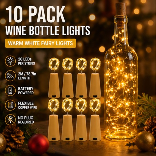 Pack wine bottle - pack, lights